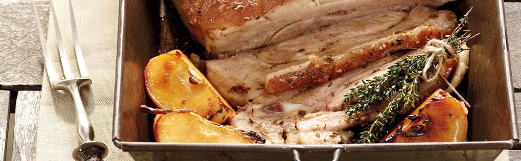 CÔTES DE POITRINE DE PORC À SAUCE MOUTARDE CÔTES DE POITRINE DE PORC À SAUCE MOUTARDE