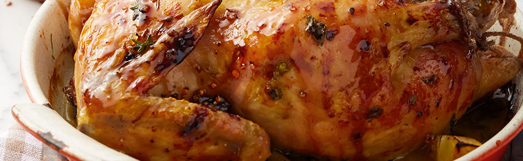 POULET RÔTI À L’AGRUME POULET RÔTI À L’AGRUME